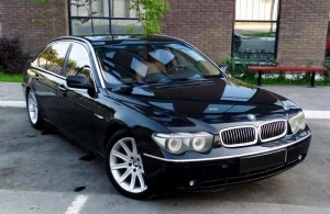 BMW 7-я серия E65/E66 чёрный цвет
