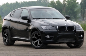 BMW X6 чёрный